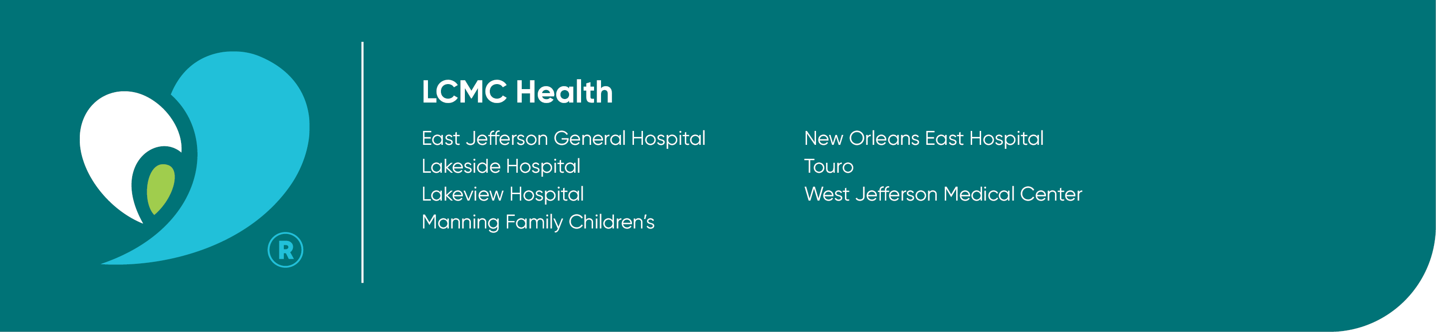 LCMC Health Family Logos